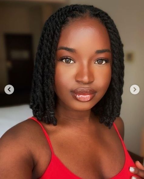 Brazilian Wool Hairstyles, Brazilian Wool, Short Hair Twist Styles, Black Braided Hairstyles, Cornrows Braids For Black Women, Braided Hairstyles Ideas, Bob Braids Hairstyles, Short Box Braids Hairstyles, Short Box Braids