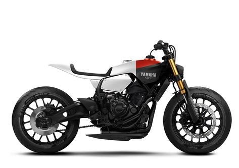 Suzuki Cafe Racer, Yamaha Cafe Racer, N Max, Electric Bike Bicycles, Ducati Hypermotard, Bike Sketch, Yamaha Bikes, Motorbike Design, Concept Motorcycles