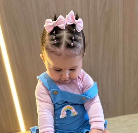 Hair Styles For Baby Girl Short Hair, Short Baby Hairstyles, Baby Girl Hairstyles For Short Hair, Short Hair Baby Girl Styles, Baby Hair Ideas, Newborn Hairstyles, Creative Natural Hairstyles, Baby Hairstyles Girl, Infant Hair