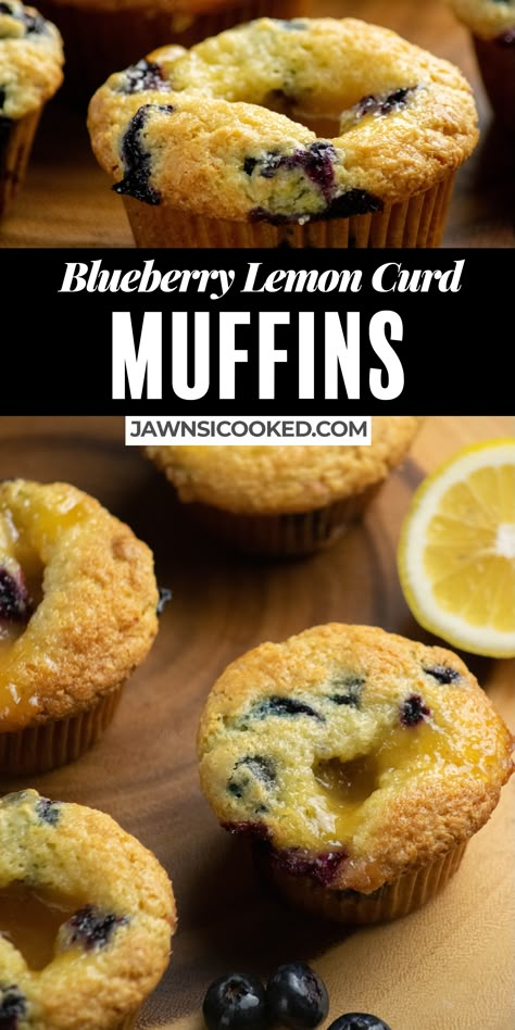 Blueberry Muffins With Lemon Glaze, Best Lemon Blueberry Muffins, Lemon Curd And Blueberry Desserts, Leftover Lemon Curd, Blueberry Lemon Curd Muffins, Lemon Berry Muffins, Recipes To Use Lemon Curd, Lemon Curd Muffins Recipes, Uses For Lemon Curd