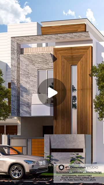 Architect Haris Altaf on Instagram: "3 Marla House Design
#3marlahouse #housedesign #construction #modren_house" 3 Marla House Design, Facades, House Design, On Instagram, Instagram, Design, Façades