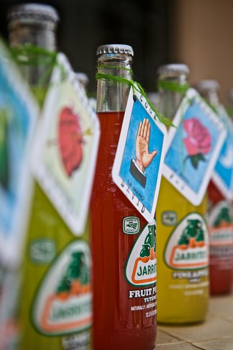 Reception seating with Jarritos and Loteria Mexico Party, Mexican Baby Shower, Mexican Birthday Parties, Mexican Party Decorations, Mexican Fiesta Party, Fiesta Birthday Party, Mexican Birthday, Fiesta Theme Party, Mexican Party Theme