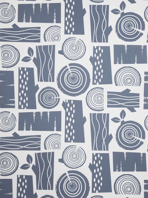 Wood Pile, Contemporary Wallpaper, Pretty Patterns, Tree Patterns, Wood Patterns, Kids Wallpaper, Wallpaper Ideas, Textile Patterns, Surface Pattern