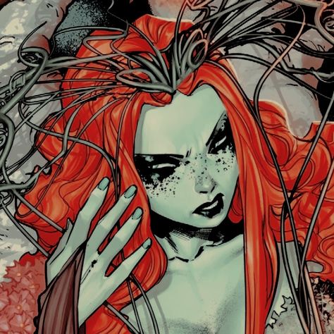 Poison Ivy Icons, Poison Ivy Character, Poison Ivy Comic, Dc Poison Ivy, Pamela Isley, Poison Ivy Dc Comics, Female Villains, Gotham Girls, Living Dead Dolls