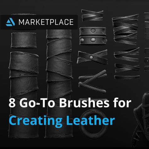 Leather Texture Drawing, Leather Sculpting, Texture Study, Zbrush Tips, Blender Character Modeling, Textures Painting, Leather Tutorial, Sculpting Tutorials, Zbrush Tutorial