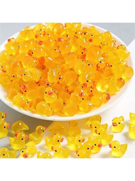 Brighten Your Decor With 50 Handcrafted Light-Up Mini Ducks -Perfect For Party Favors,Unique Gifts & Car Interiors,Christmas Random 10pcs    ABS     Event & Party Supplies, size features are:Bust: ,Length: ,Sleeve Length: Gifts For Uncles From Niece, Cute Duck Decor, Mini Ducks, Homemade Gift Bags, Duck Stuff, Duck Decor, Duck Gifts, Yellow Gifts, Pusheen Cat