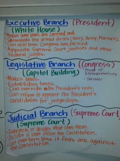 Branches of government American Government Notes, Three Branches Of Government 3rd Grade, American Government Notes College, Us Government Notes, Three Branches Of Government Project, Us Government High School, Branches Of Government Anchor Chart, 3 Branches Of Government Project, Government Notes