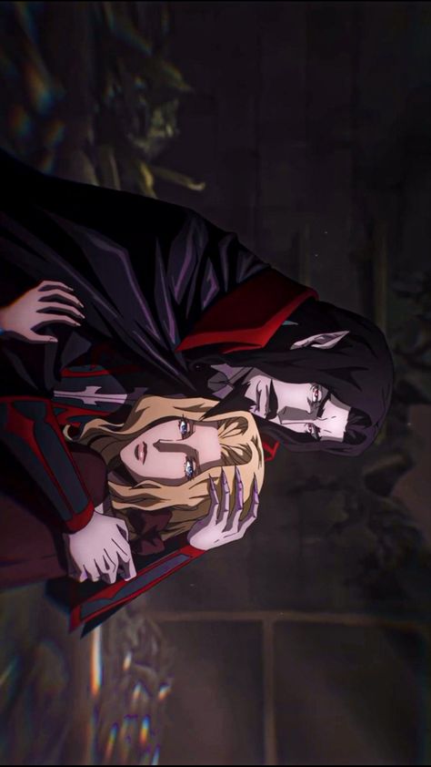 Vlad "Dracula" Tepes & Lisa Tepes Dracula From Castlevania, Castlevania Dracula And Lisa, Lisa Tepes Castlevania, Dracula X Lisa, Lisa And Dracula, Vlad Dracula Tepes Castlevania, Castlevania Matching Pfp, Dracula Tepes Castlevania, Castlevania Background