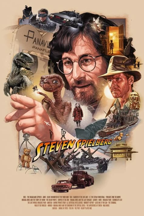 Steven Spielberg Movies, Movie Artwork, Best Movie Posters, Goonies, Cinema Posters, Alternative Movie Posters, Cult Movies, Movie Poster Art, Steven Spielberg