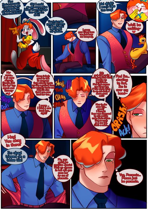 Rosie x Jessie Rabbit pg 3 by hhhhhokiohjeezhhhhh on Newgrounds Rosie X Jessie Rabbit, Disney Characters Genderbend, Jessica And Roger Rabbit, 4 Panel Life, Roger Rabbit, The Spell, Jessica Rabbit, Old Cartoons, Cute Comics