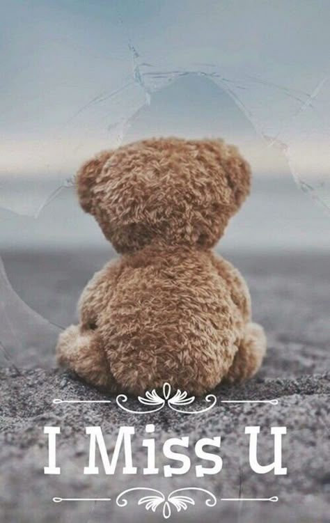 I Miss U Quotes, Miss U Quotes, I Miss You Cute, Calin Gif, Cute Miss You, Teddy Bear Quotes, Miss You Images, Missing You Quotes For Him, Bear Quotes