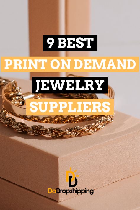 Ready to start with print on demand? Check out these POD jewelry suppliers! Click the Pin to learn more! Wholesale Jewelry Vendors India, Print On Demand Jewelry Suppliers, Print On Demand Companies, Print On Demand Jewelry, Etsy Print On Demand, Dropshipping Jewelry, Pod Jewelry, Etsy Pod, Jewelry Dropshipping