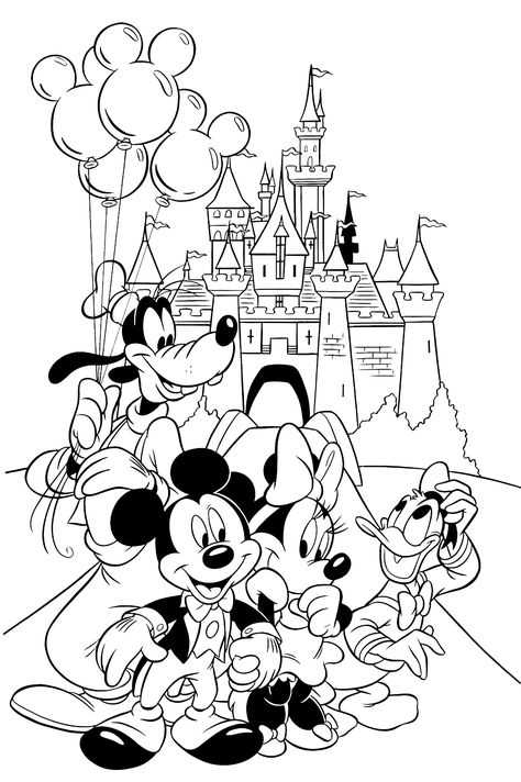 50+ Mickey Coloring Pages For Kids kidsart Colouring Disney, Simple Coloring Pages For Kids, Coloring Pages Disney, Mickey Coloring Pages, Simple Coloring Pages, Merry Christmas Coloring Pages, Minnie Mouse Coloring Pages, Pikachu Coloring Page, Mickey Mouse Coloring Pages