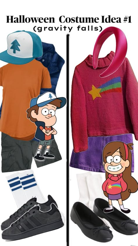 Halloween, Gravity falls Halloween Gravity Falls, Gravity Falls Halloween, Gravity Falls Costumes, Gravity Falls Cosplay, Cute Couples Costumes, Trio Costumes, Fnaf Cosplay, Duo Costumes, Halloween Costume Idea