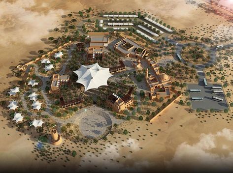 Shaza Hotels has announced the opening of Al Badayer Oasis, a desert retreat in Sharjah. Shaza Hotels has announced the opening of Al Badayer Oasis... Camping Desert, Desert Shade, Desert Resort, Glamping Tents, Eco Lodges, Recovery Center, Glamping Resorts, Resort Architecture, Airport Design