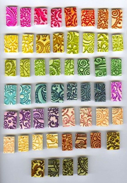 Polymer Clay Tiles, Liquid Polymer Clay, Diy Fimo, Liquid Clay, Formy Silikonowe, Polymer Clay Jewelry Tutorials, Poly Clay, Polymer Clay Canes, Clay Polymer