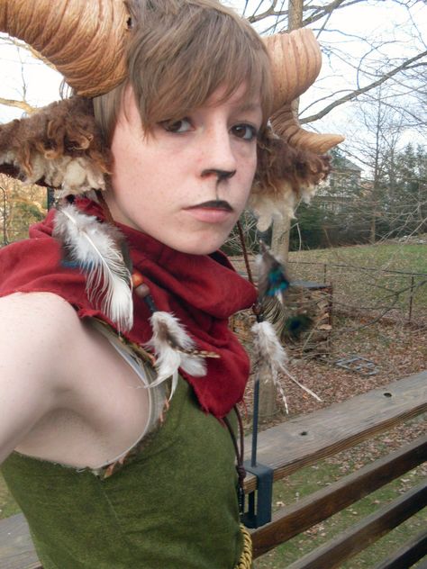 Deer nose Faun Makeup, Faun Cosplay, Fawns Deer, Costume Makeup, Fantasy Clothing, Fall Halloween, Halloween Costume, Take A, Deer