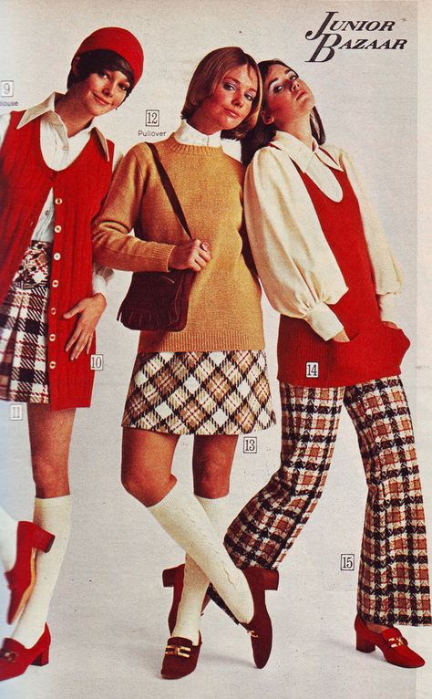 All sizes | Sears 70 fw plaids reds | Flickr - Photo Sharing! Colleen Corby, Chose Outfit, 60s 70s Fashion, Fashion 70s, 60s And 70s Fashion, 70s Inspired Fashion, 70s Outfits, Seventies Fashion, 70’s Fashion