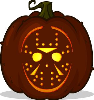 Jason Voorhees pumpkin pattern - Friday the 13th Jason Pumpkin Carving, Jason Voorhees Pumpkin, Zombie Pumpkins, Pumpkin Stencils Free, Halloween Pumpkin Stencils, Cute Pumpkin Carving, Halloween Pumpkin Carving Stencils, Pumkin Carving, Tattoos Quotes