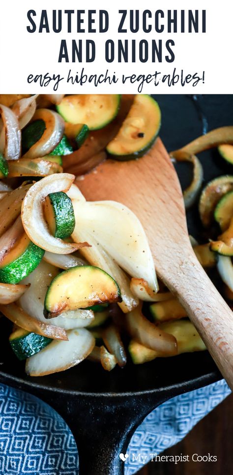 Zucchini Onion Stir Fry, Sautéed Zucchini And Onions, Zucchini Onions Sautee, Sauteed Zucchini And Onions, Hibachi Zucchini And Onions, Zucchini And Onions Sauteed, Hibachi Zucchini, Stir Fried Zucchini, Homemade Hibachi