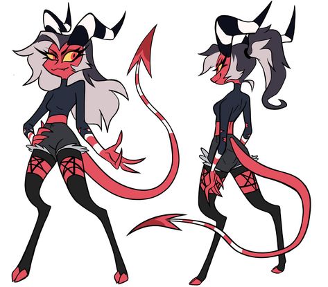 Imp Oc Helluva Boss, Helluva Boss Imp Oc, Imp Oc, Helluva Boss Oc, Boss Wallpaper, Poses References, Mythical Creatures Art, Creature Concept Art, Hotel Art