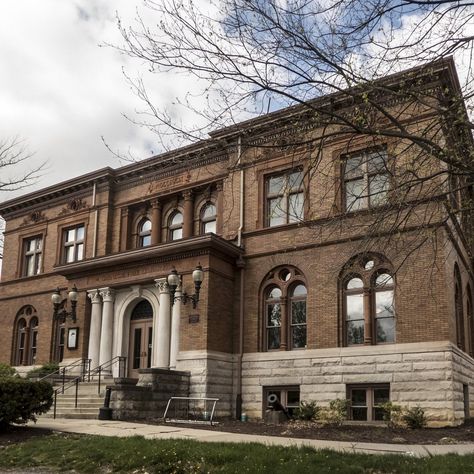 Andrew Carnegie Free Library & Music Hall Carnegie Library, Andrew Carnegie, Free Library, Music Hall, Music Library, Old Building, Beautiful Buildings, Cemetery, Trip Advisor