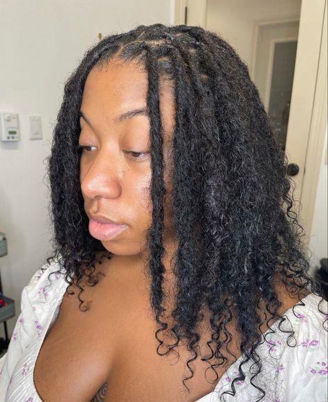 Natural Locs With Curly Ends, Locs With Curly Ends, Dreadlocks Hair Care, Natural Locs, Lost For Words, Short Box Braids Hairstyles, Short Locs Hairstyles, Braids Hairstyles Pictures, Beautiful Natural Hair