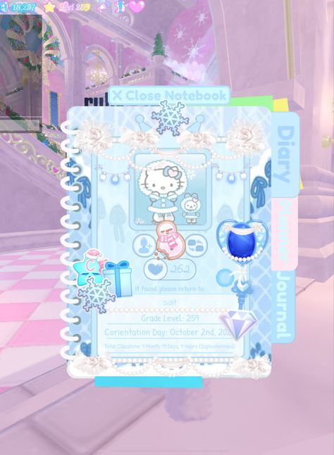 taking requests! Royale High Winter Journal, Royale High Winter, Royale High Journal, Winter Journal, Royale High, Hello Kitty, Kitty, Pins, Quick Saves