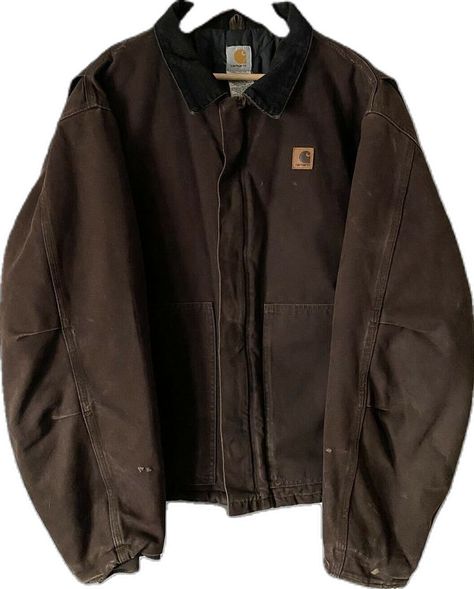 Brown Vintage Jacket, Vintage Jean Jacket, Carhartt Jacket, Mens Outfit Inspiration, Brown Vintage, Brown Jacket, Vintage Jackets, Retro Outfits, Dream Clothes