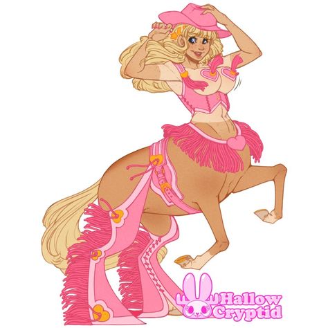 I’ll give you 3 guesses to what I have been listening to on repeat for the last… 4 weeks. PINK PONY CLUB! UGH! I had originally planned to do a group of theses - different centaurs from different sub-cultures, all dancing! But that might be a bit ambitious at the moment… we'll see… I’ll be honest this almost didn't get posted… I struggled for so long with the coloring that I evenly just gave up and called this good! #centaur #pinkponyclub #illustration #art #artist #monster #monstober ... Female Centaur Oc, Pegasus Centaur, Centaurworld Fanart, Centaur Base, Centaur Doll, Lion Centaur, Cat Centaur, Centaur Character Design, Dnd Centaur