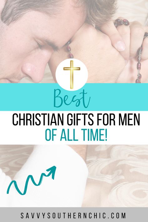 Men need encouragement and will appreciate ways to display their Christian faith. We can all use a little encouragement or reminders of our faith, so a Christian themed or faith-based gift is always a good idea. Check out these gift ideas for Christian men for Christmas, Father's Day or birthday. Profession Of Faith Gifts, Christian Birthday Gifts For Him, Christian Bf Gifts, Bible Verse Gift Ideas, Christian Fathers Day Gifts Ideas, Christian Gifts For Men, Bible Gifts For Boyfriend, Christian Gift Ideas Diy, Christian Gifts For Him