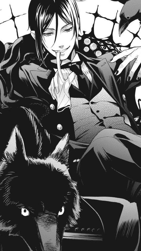 Sebastian Black Butler, Black Butler Wallpaper, Black Butler Manga, Black Butler Sebastian, Kei Visual, Black Butler Characters, Black Butler 3, Black Butler Ciel, Anime Villians