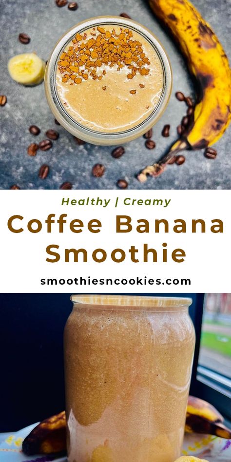 Coffee Banana Smoothie Mocha Banana Smoothie, Banana Coffee Smoothie, Smoothies Banana, Banana Shake Recipe, Smoothie Recipes For Breakfast, Coffee Banana Smoothie, Smoothie Coffee, Smoothies Breakfast, Coffee Smoothie Recipes