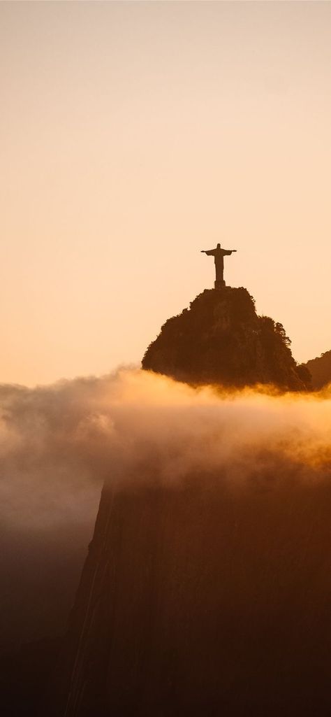 Brazil Wallpaper, Jesus Cross Wallpaper, Cross Background, Jesus Background, Christian Quotes Wallpaper, Nature Light, Jesus Statue, Beach Sunset Wallpaper, Cross Wallpaper