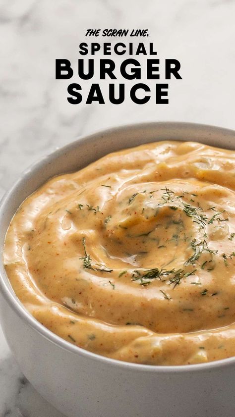 Hamburger Sauce Recipes, Burger Sauce Recipe, Burger Sauces, Hamburger Sauce, Sauce Burger, Burger Sauces Recipe, Ultimate Burger, Dinner Party Dishes, Homemade Sauce Recipes