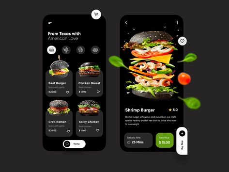 Cocktail App, Food Website Design, Restaurant App, Restaurant Web, Web Design Ux Ui, Visuell Identitet, Case Study Design, Mobile App Design Inspiration, Ui Design Website