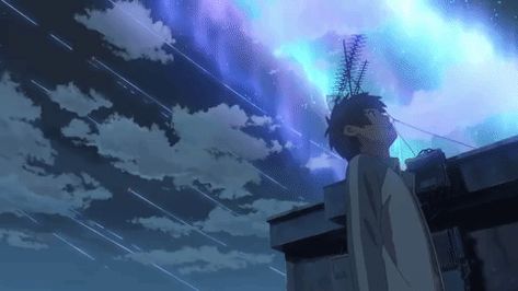 Your Name Stars GIF by Funimation - Find  Share on GIPHY Your Name Banner Gif, Your Name Gif Anime, Kimi No Nawa Gif, Anime Gif Banner Dc, Stars Gif, Taki Tachibana, Kimi No Na Wa Wallpaper, Hd Gif, Your Name Wallpaper