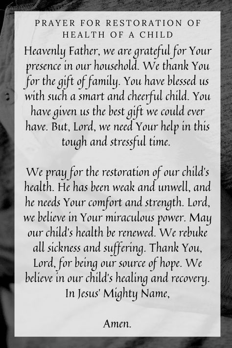 Prayers For Healing Sick Kids, Prayer For Healing Sick Children, Bible Verse About Healing Sick, Healing Prayer For My Sick Son, Prayers For Health And Healing For Child, Prayer For Sick Child, Healing Prayer For Sick Family Member, Scripture For Sickness And Healing, Healing Prayer For A Sick Child