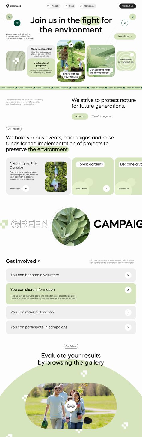 Faq Page Design, Green Website Design, Cool Web Design, Green Website, Website Design Trends, Green Web, Green World, Modern Website Design, Webdesign Inspiration