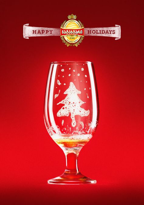 Christmas Marketing Campaign, Holiday Advertising, Company Christmas Cards, Christmas Marketing, Christmas Advertising, Christmas Beer, Christmas Campaign, Beer Ad, 광고 디자인