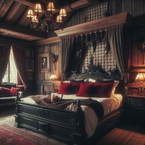 Goth Bedroom Ideas, Men Bedroom, Goth Bedroom, Masculine Bedroom, Western Bedroom, Minimalist Bed, Moody Bedroom, Dark Bedroom, Mens Bedroom