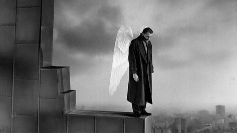 Lenscap on X: "‘Wings of Desire’ (1987) dir. Wim Wenders dp. Henri Alekan https://t.co/4Rt1OxT4di" / X Wings Of Desire, Wim Wenders, Peter Falk, Eliza Dushku, Rainer Maria Rilke, Monochrome Art, Fashion Landscape, American Gods, Nick Cave