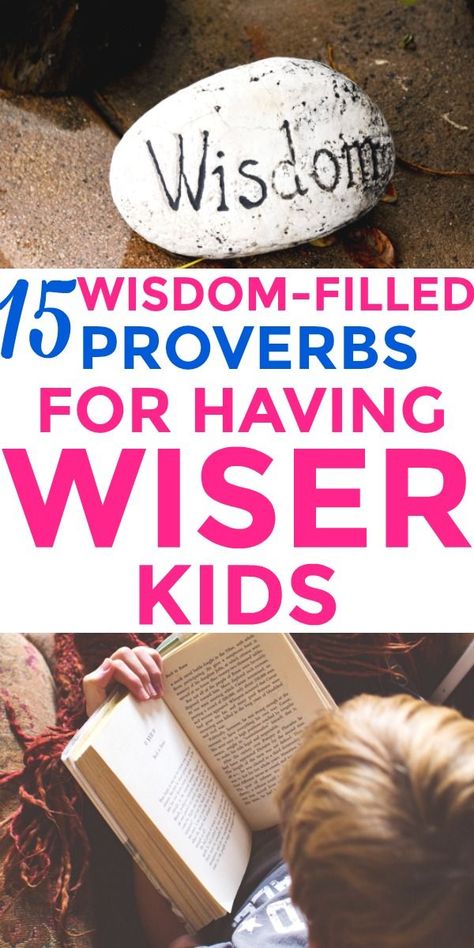 Proverbs For Kids, Family Motivation, The Book Of Proverbs, Christian Woman Encouragement, Verses For Kids, Easter Coloring Book, Love And Logic, Book Of Proverbs, Easter Coloring