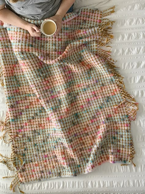 Unique crochet blanket