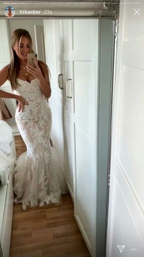 Baddie Wedding Dress, Life Plans, Luxury Wedding Decor, Cinderella Wedding, Pretty Wedding Dresses, Wedding Plan, Dream Wedding Ideas Dresses, Cute Wedding Ideas, Lace Mermaid