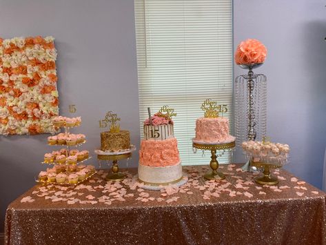 Blush pink #quinceanera#cake Quinceanera Cakes, Tres Leches Cake, Tres Leches, Quince, Quinceanera, Blush Pink, Table Decorations, Cake, Pink