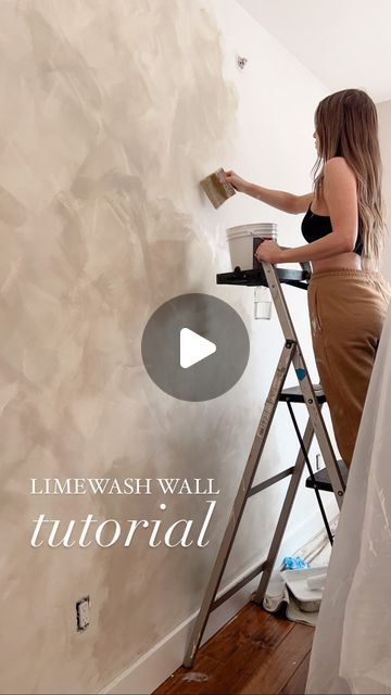 Colour Washing Walls, Limewash Pink Walls, Beige Washed Wall, Lime Wash Technique, How To Do Lime Wash Walls, Lime Wash Paint Texture, Brushed Paint Wall, Brushed Wall Paint, Like Wash Walls Bedroom