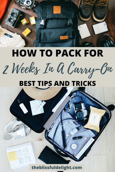 Pack 2 Weeks In A Carry On Summer, Carry On Packing List One Suitcase, Two Week Travel Packing List, 3 Week Travel Packing Lists, Packing In Carry On For 2 Weeks, Pack A Carry On For 2 Weeks, Packing For 12 Days In A Carry On, How To Pack Carry On Only, How To Pack A Carry On For 2 Weeks Europe