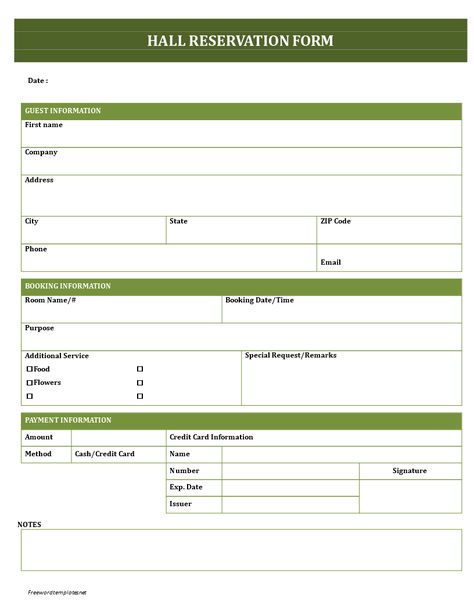 Banque Hall Reservation Form - Banque_Hall_Reservation_Form.docx. Easy to download and use .docx Business template. Reservation Form, Web Software, Floral Wedding Invitation Card, Wedding Place Card, Place Card Template, Reserved Signs, Form Template, Web Business, Email Template