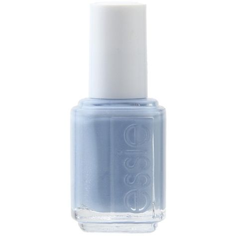 Essie Blue Nail Polish Shades (£3.42) ❤ liked on Polyvore featuring beauty products, nail care, nail polish, fillers, makeup, beauty, blue, formaldehyde free nail polish, essie nail color and essie nail polish Light Blue Nail Polish, Nail Polish Nails, Rock The Boat, Nail Polish Shades, Boat Summer, Essie Nail Colors, Summer Nail Polish, Light Blue Nails, Polish Nails